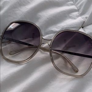 Chloe oversized sunglasses